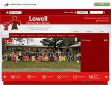 Tablet Screenshot of lw.rogersschools.net